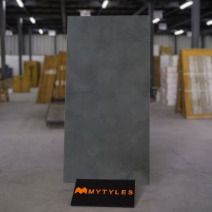 undefined-Vitrified Black Floor and Wall Tile Code9771 (600x1200mm, Carving Matt)