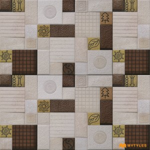 undefined-Porcelain White Elevation Wall Tile Code29325 (300x450mm, Matt)