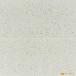 undefined-Vitrified Cream Terrazzo Floor and Wall Tile Code29981 (200x200mm, Matt)