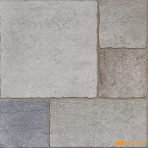 undefined-Alpine Gray Vitrified Digital Parking Tile Code39122 600x600mm 3Pc 12mm