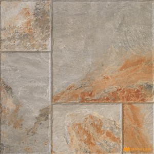 undefined-Vitrified Brown Digital Parking Floor and Wall Tile Code36740 (600x600mm, Matt)