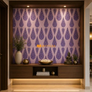 undefined-Vitrified Pink Poster Wall Tile Code37893HL (600x1200mm, Matt)