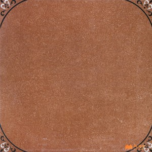 undefined-Vitrified Brown Octagon Floor and Wall Tile Code36777 (600x600mm, Carving Matt)