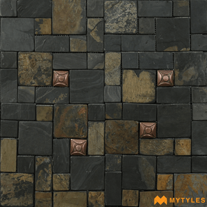 undefined-Natural Stone Wall Cladding Code18130 (300x300mm, Stone)