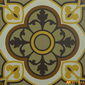 undefined-Vitrified Moroccan Tile Code3297 (300x300mm, Matt)
