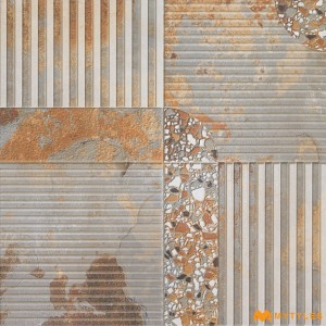 undefined-Vitrified Gray Parking Floor and Wall Tile Code35777 (400x400mm, Matt)