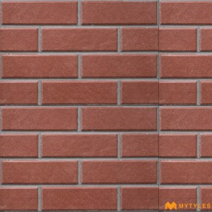 undefined-Ceramic Red Elevation Wall Tile Code23305 (300x450mm, Matt)