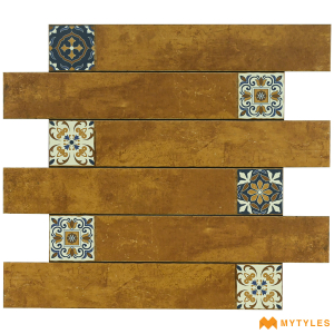 undefined-Porcelain Wooden Plank Tile Code18599 (150x900mm, Matt)