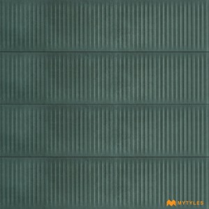 undefined-Vitrified Green Textured Floor and Wall Tile Code32924 (300x1200mm, Matt)