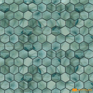 undefined-Ceramic Geometric Wall Tile Code24821 (300x600mm, Glossy)