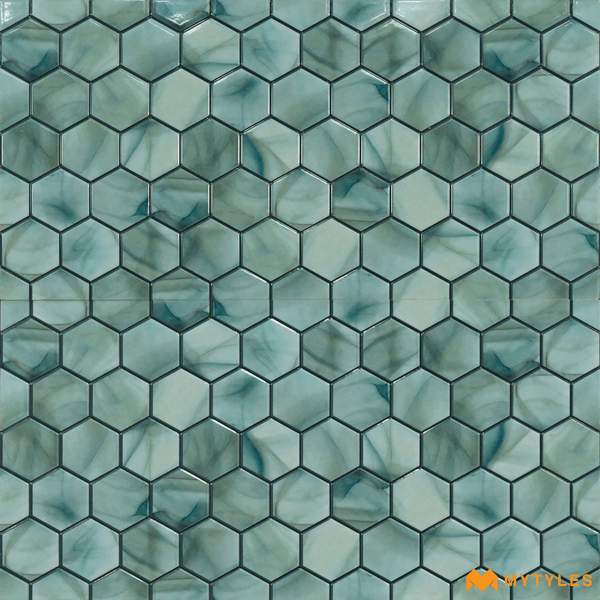 Geometric Tiles-Ceramic Geometric Wall Tile Code24821 (300x600mm, Glossy)