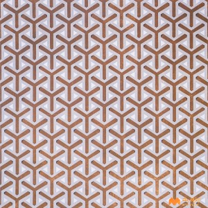 undefined-Vitrified Brown Moroccan Floor and Wall Tile Code36913 (600x600mm, Matt)