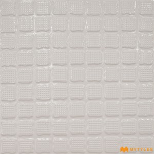 undefined-White Cool Roof Tile Code35050 (300x300mm, Glossy)