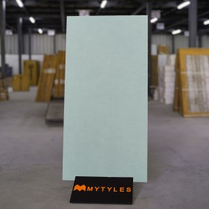 undefined-Vitrified Blue Floor and Wall Tile Code31970 (600x1200mm, Matt)