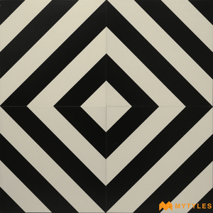 undefined-Ceramic Moroccan Tile Code3272 (300x300mm, Matt)