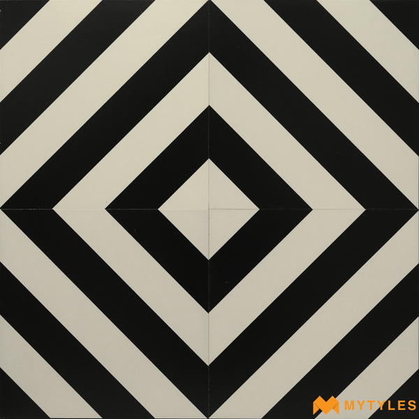 Moroccan Tiles-Ceramic Moroccan Tile Code3272 (300x300mm, Matt)