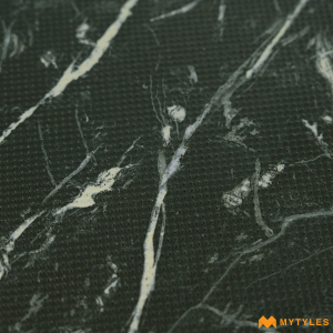 undefined-Ceramic Black Antiskid Floor and Wall Tile Code25442FL (300x300mm, Matt)