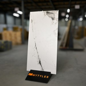 undefined-Vitrified White Floor and Wall Tile Code17737 (600x1200mm, Matt)