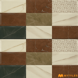 undefined-Ceramic Wall Tile Code17449 (300x600mm, Glossy)