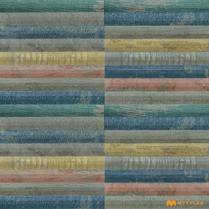undefined-Ceramic Fluted Wall Tile Code22775 (300x300mm, Matt)