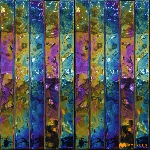 undefined-Imported Blue Subway Wall Tile Code38048 (50x500mm, Glossy)