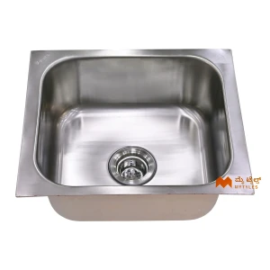 undefined-Futura Kitchen Sink - Dura Single Bowl Code14162 (22x18x8 Inch)