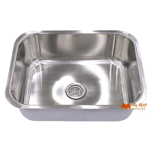 undefined-Futura Kitchen Sink - Undermount Single Bowl - FS 502AA Code14184 (26x20 Inch)