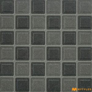undefined-Vitrified Grey Digital Parking Floor and Wall Tile Code28819 (300x300mm, Matt)