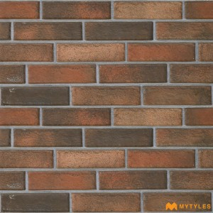 undefined-Ceramic Brown Elevation Wall Tile Code22431 (300x600mm, Matt)