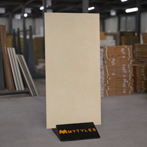 undefined-Vitrified Cream Floor and Wall Tile Code33777 (600x1200mm, Matt)