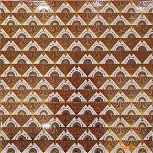 undefined-Ceramic Brown Highlighter Wall Tile Code36202 (300x600mm, Metallic)