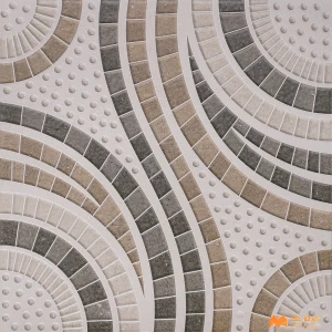undefined-Vitrified Beige Digital Parking Floor and Wall Tile Code36827 (400x400mm, Matt)