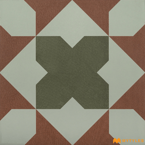 undefined-Vitrified Moroccan Tile Code18953 (300x300mm, Matt)